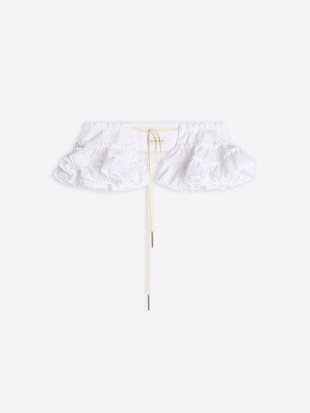 Ruffled Cotton Belt