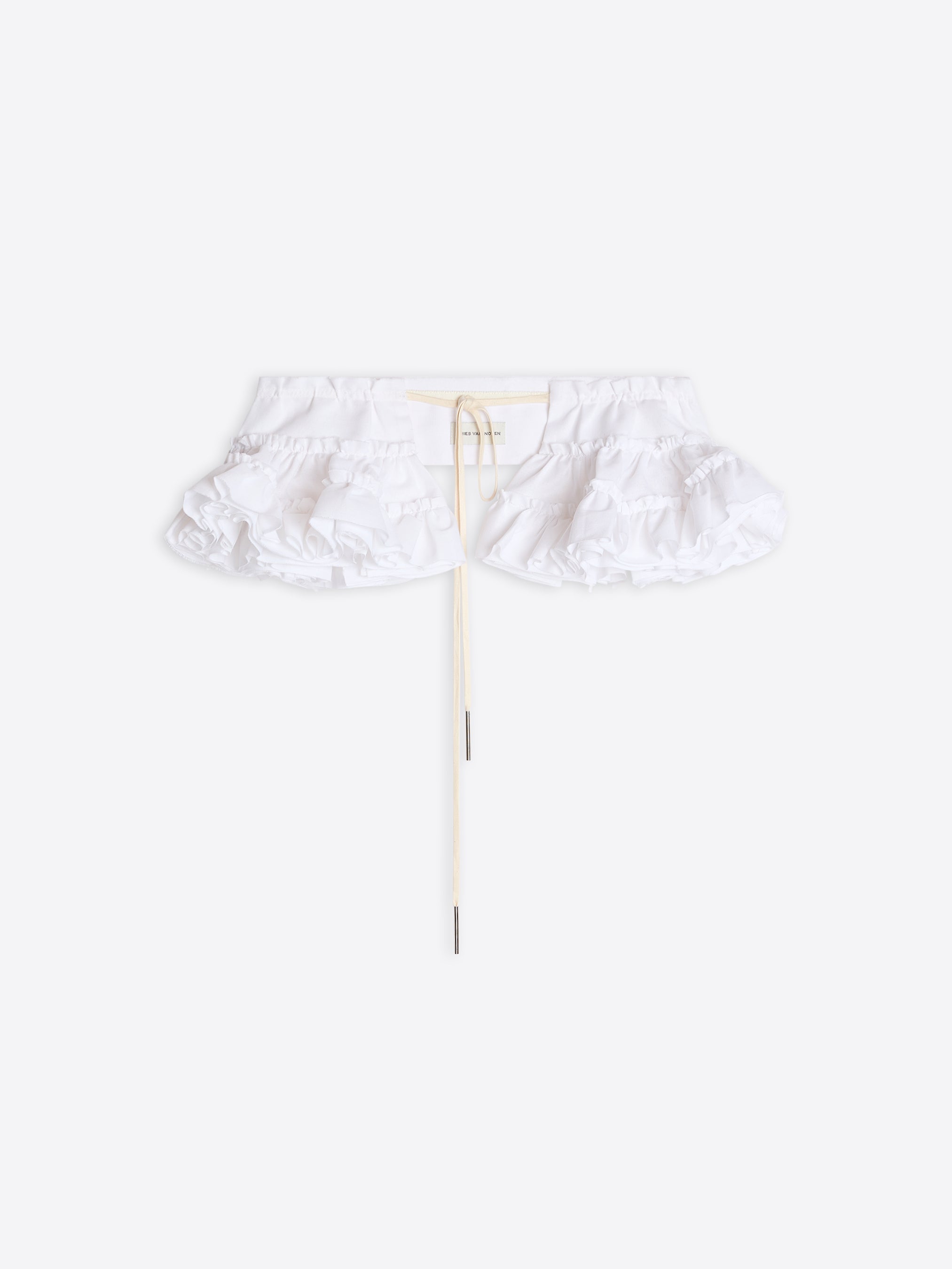 Ruffled Cotton Belt