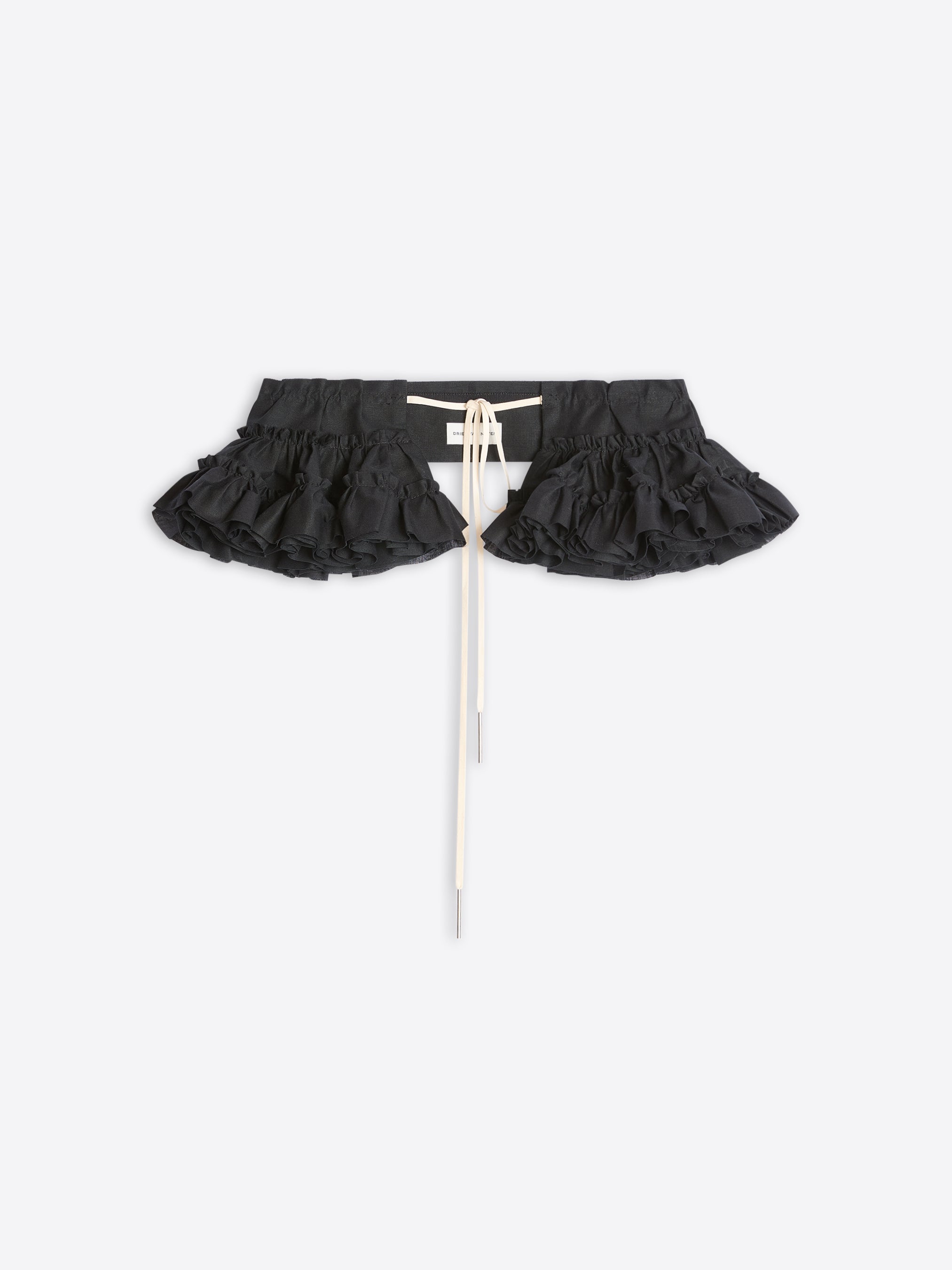 Ruffled Cotton Belt