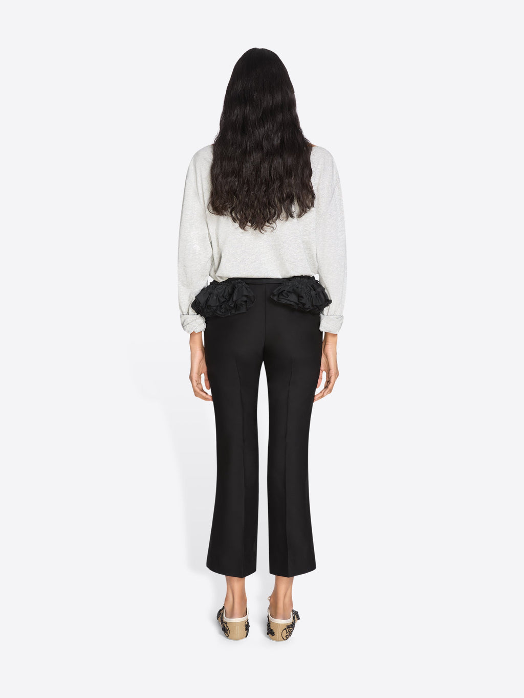 Ruffled Cotton Belt