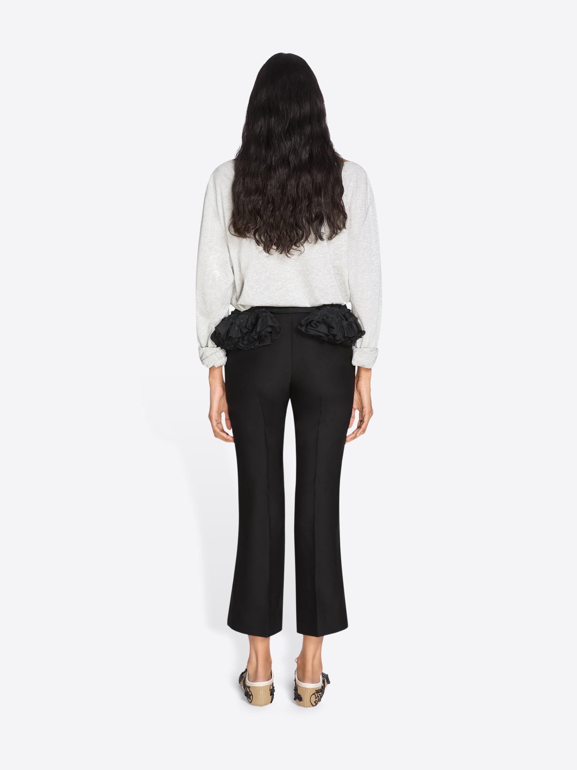 Ruffled Cotton Belt