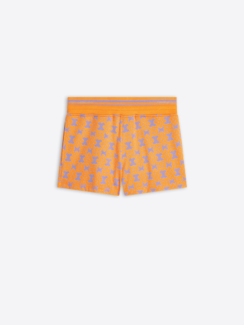 Ribbed Jacquard Shorts