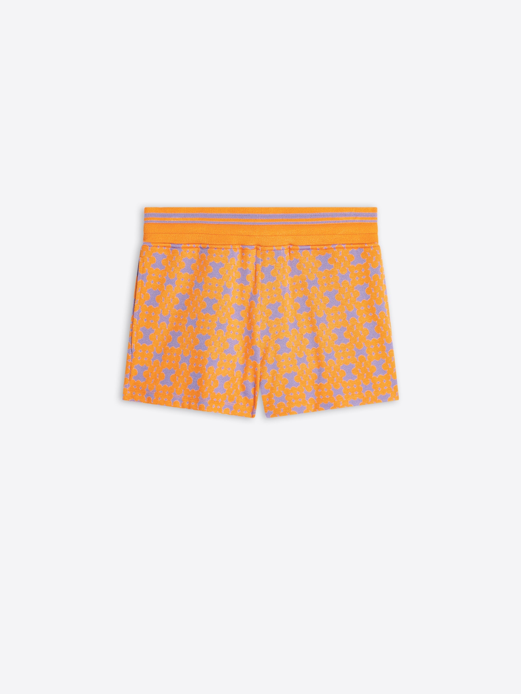 Ribbed Jacquard Shorts