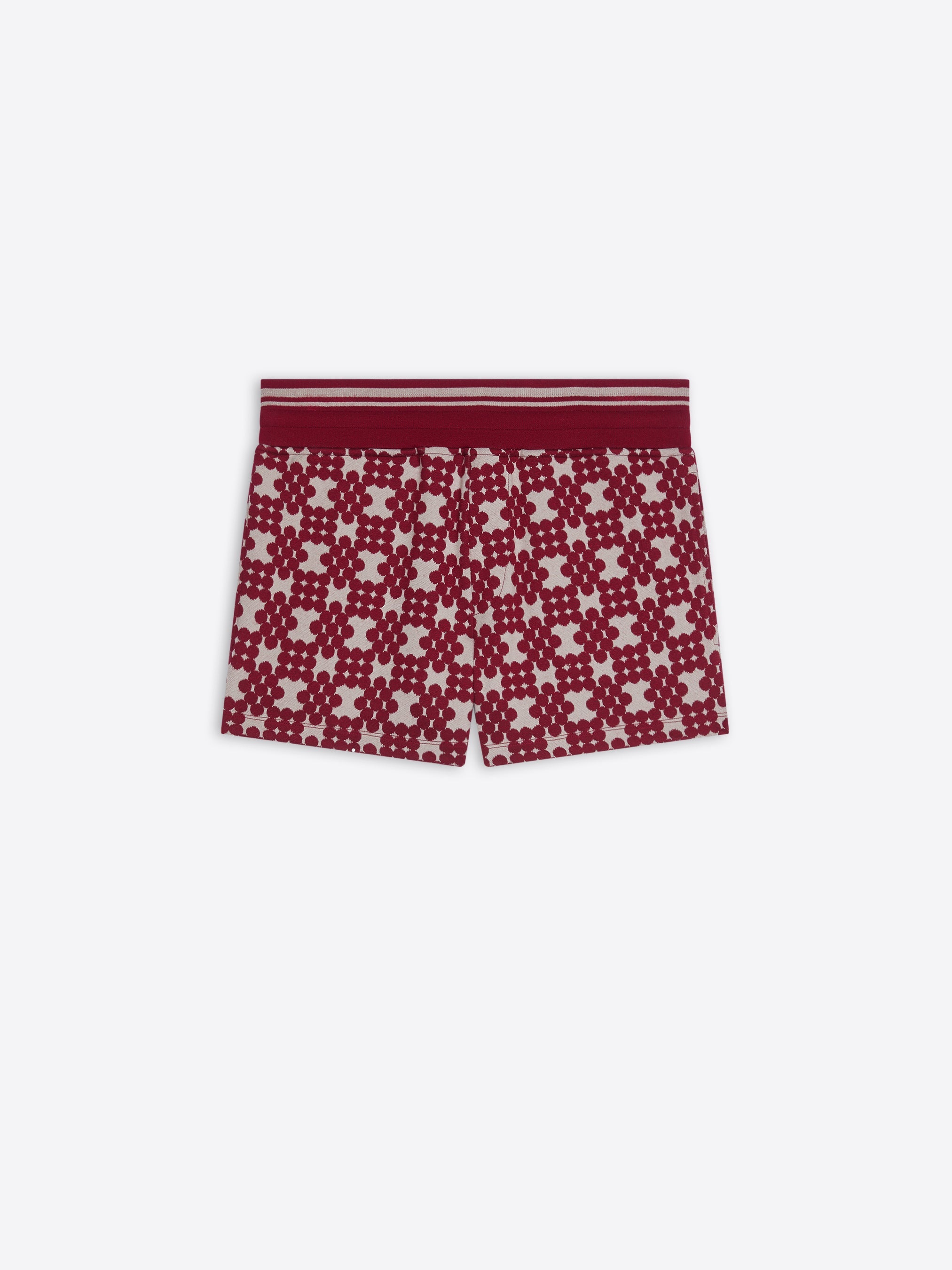 Ribbed Jacquard Shorts