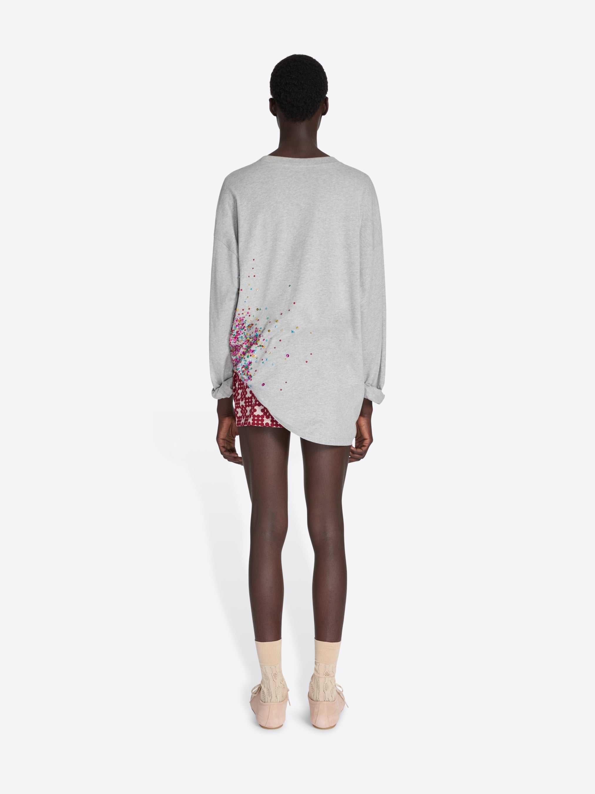 Ribbed Jacquard Shorts