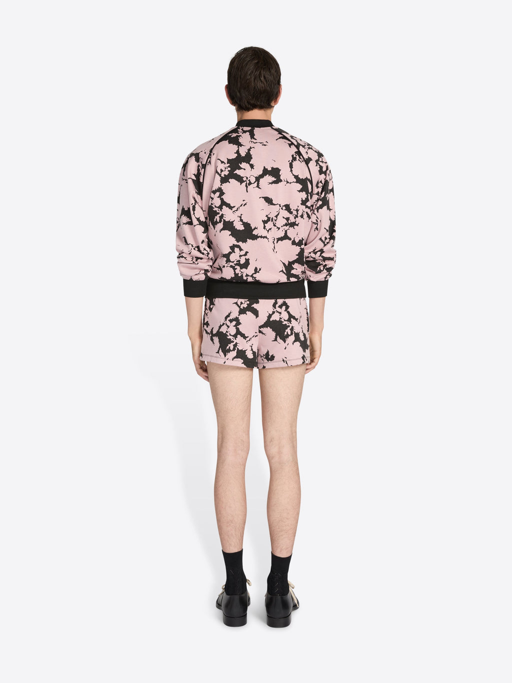 Ribbed Jacquard Shorts
