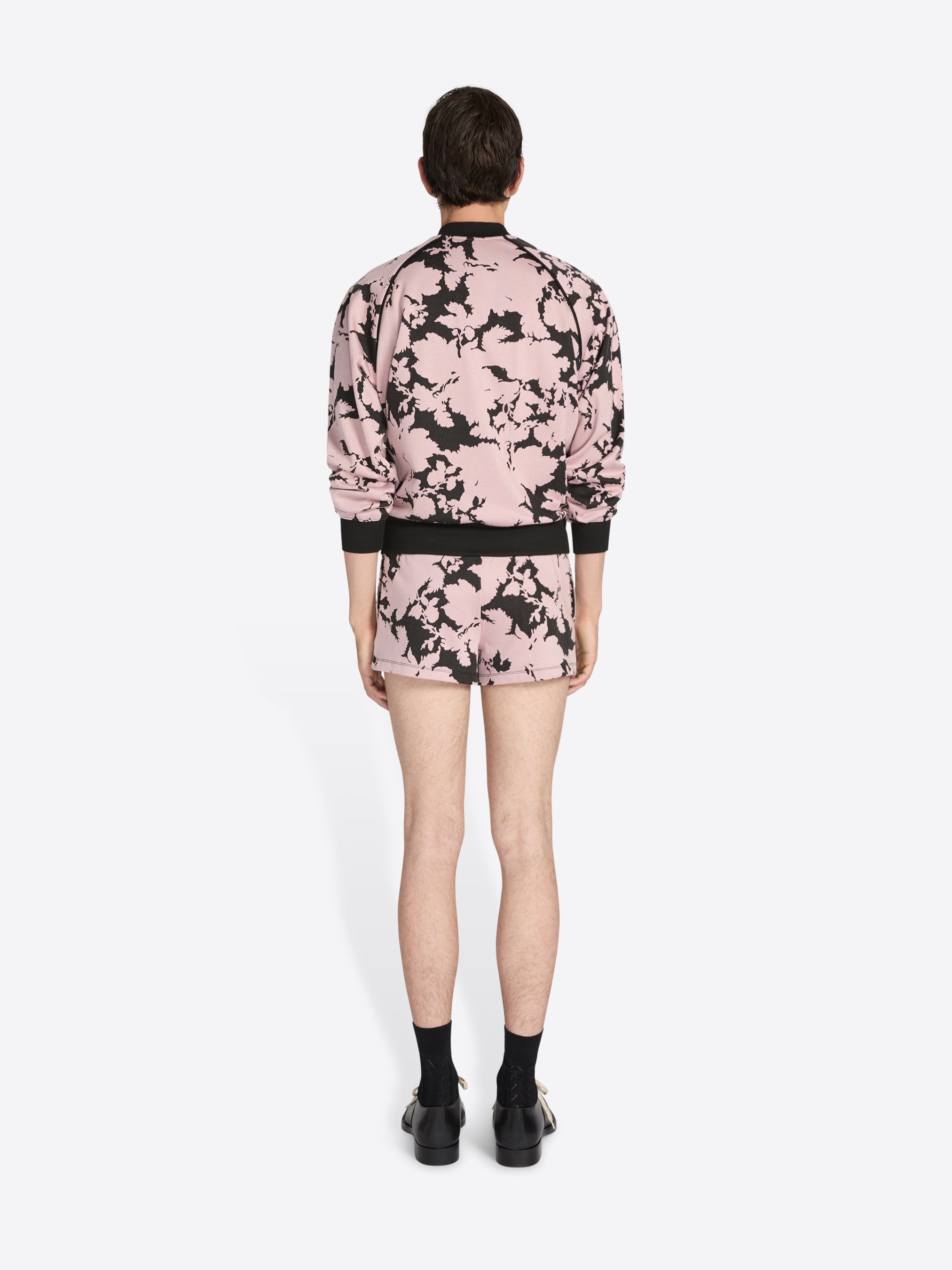 Ribbed Jacquard Shorts
