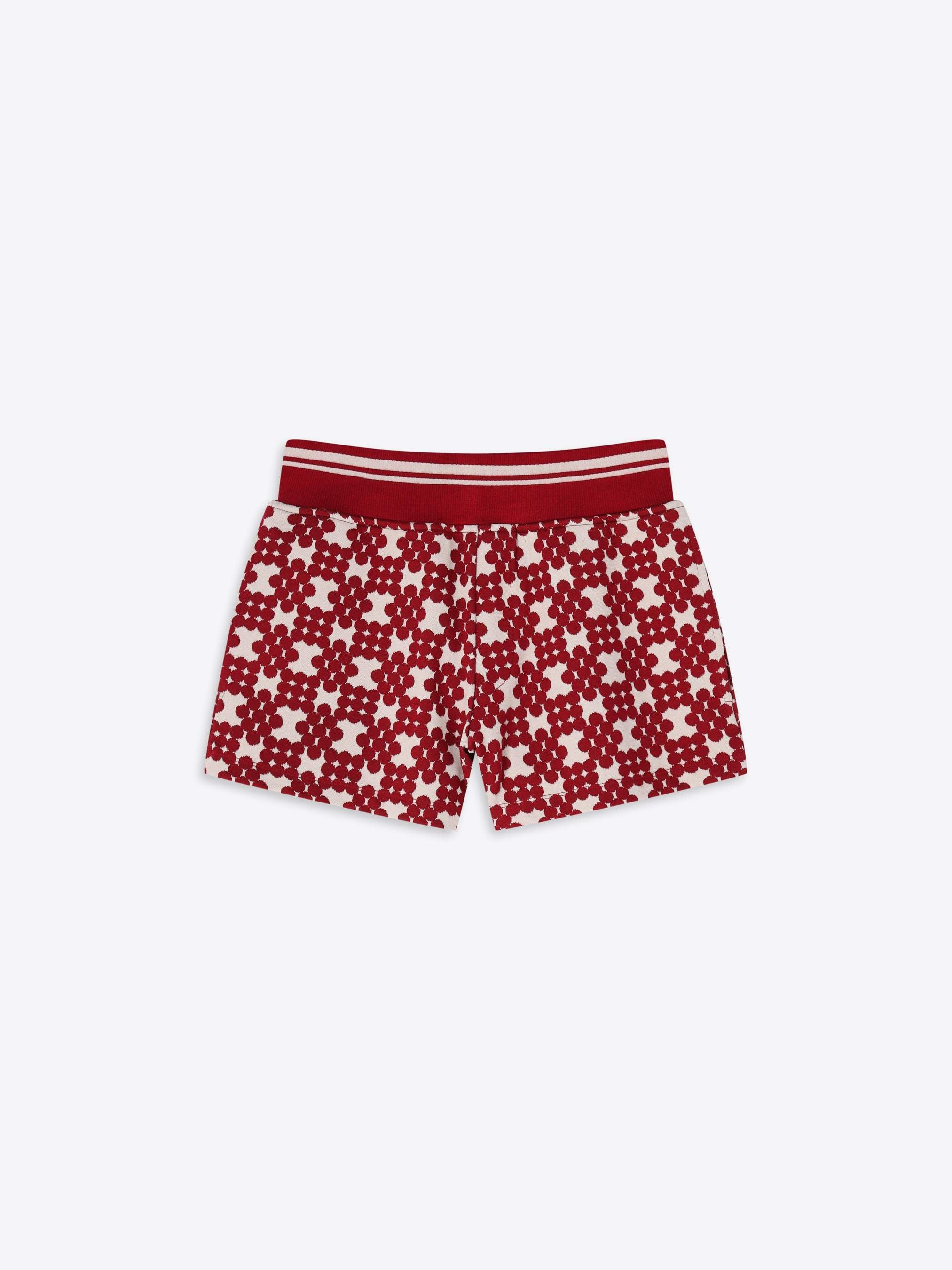 Ribbed Jacquard Shorts