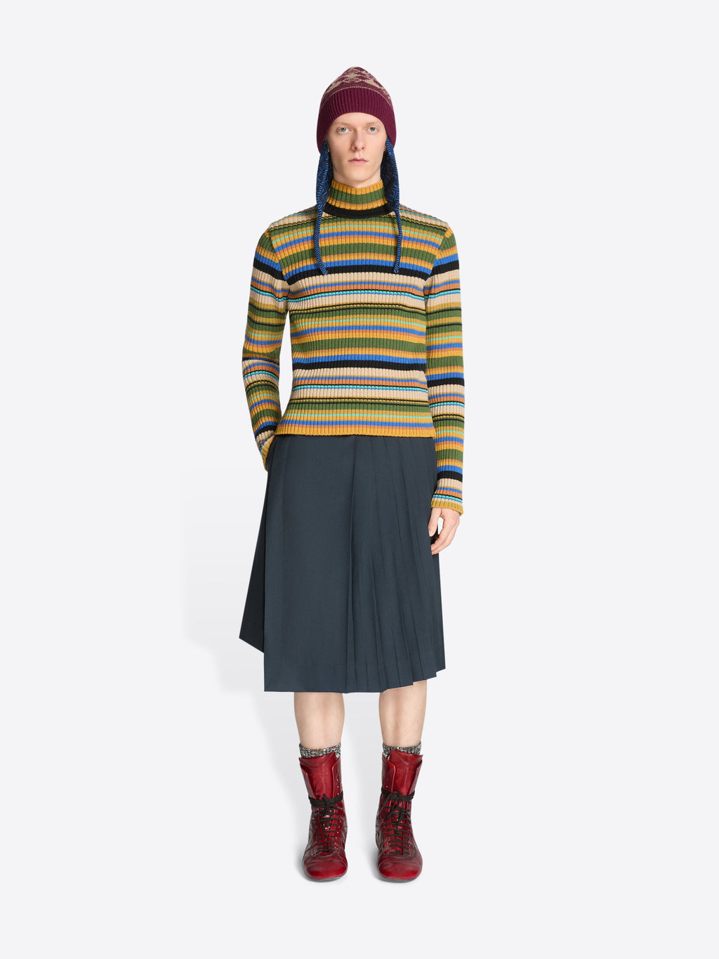 Ribbed Wool Sweater