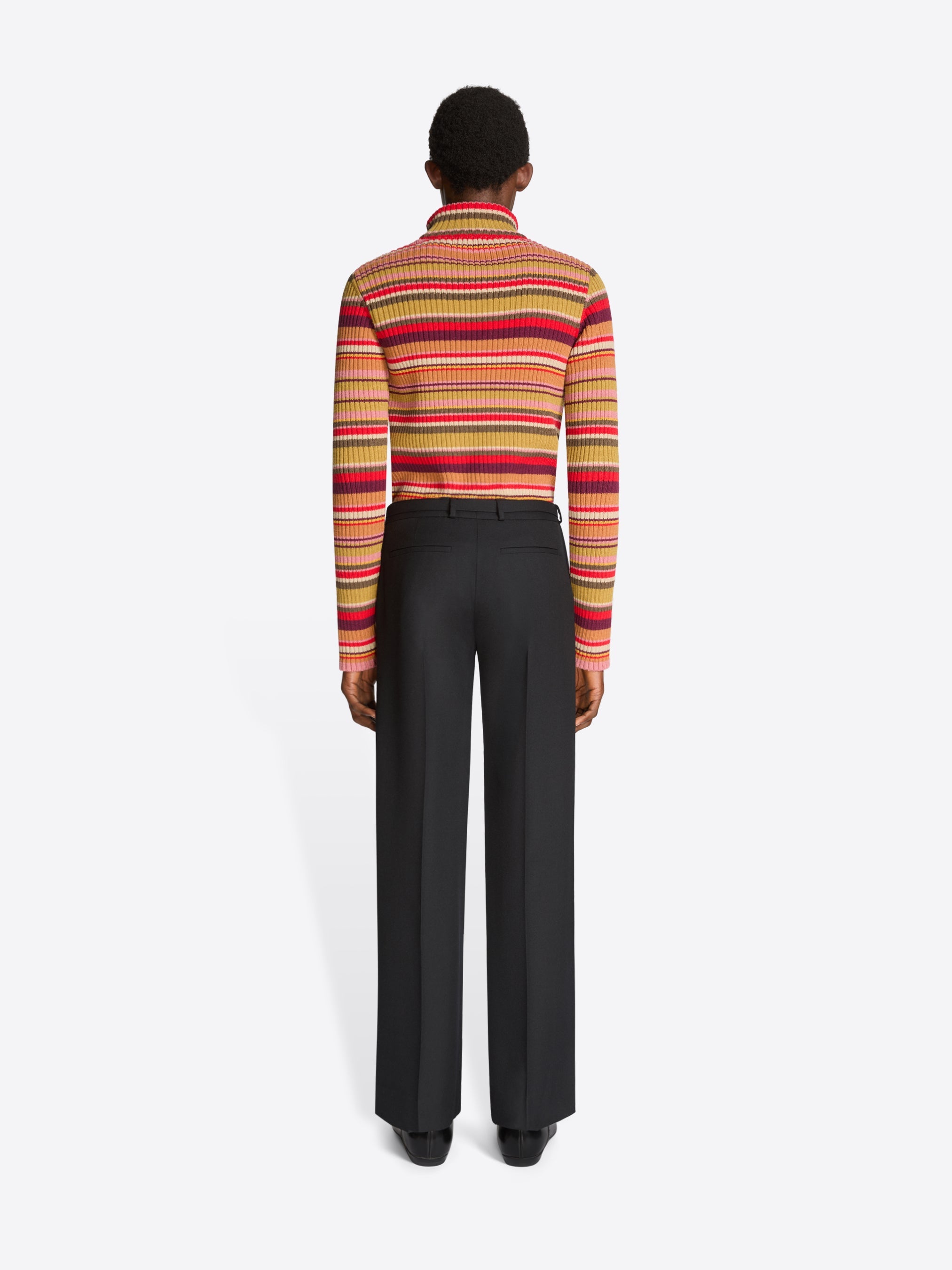 Ribbed Wool Cardigan